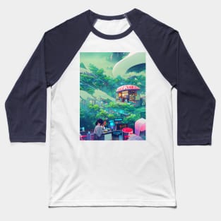 Garden Cafespace Baseball T-Shirt